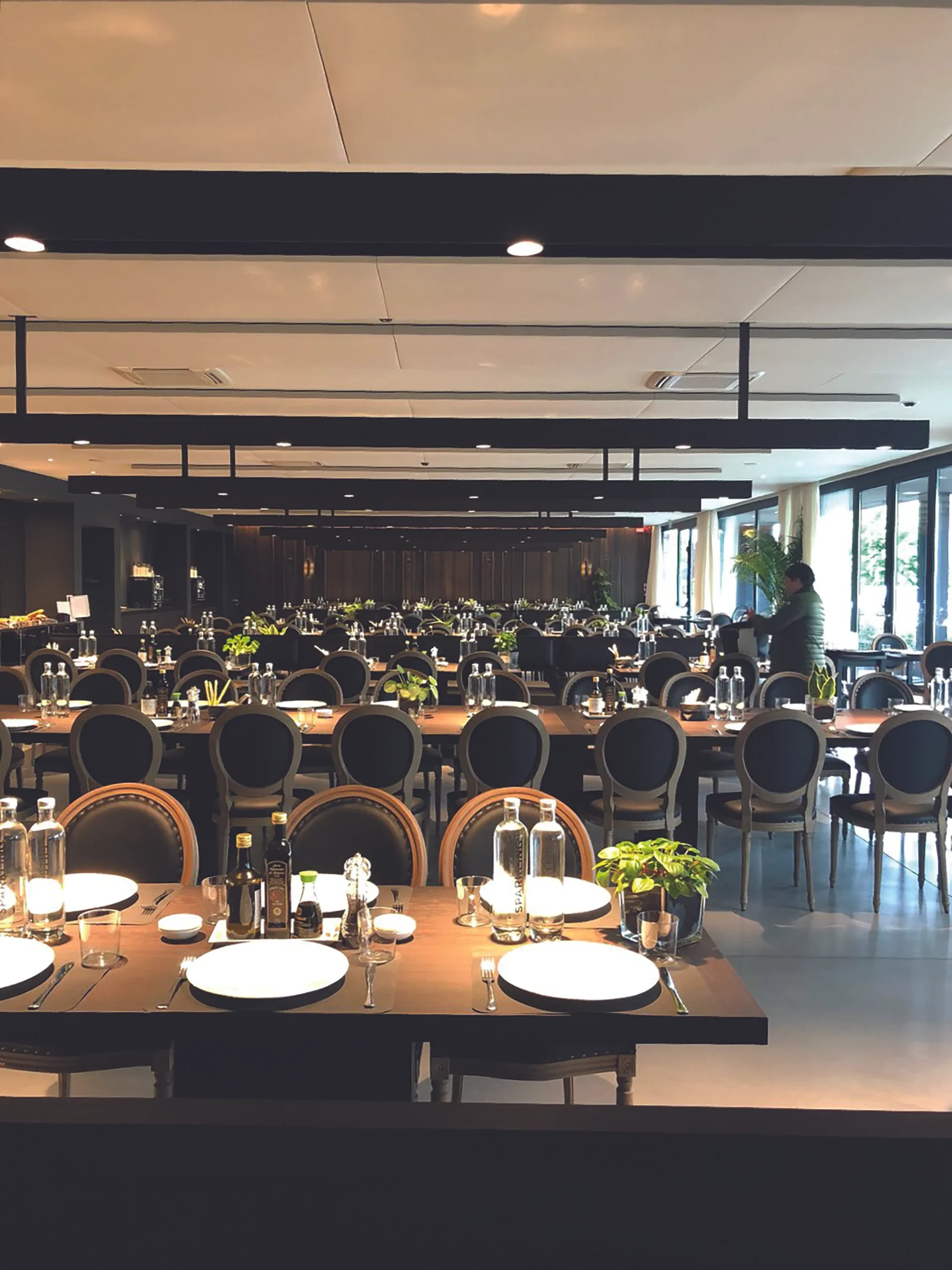 Moncler HQ' Restaurant & Cafeteria